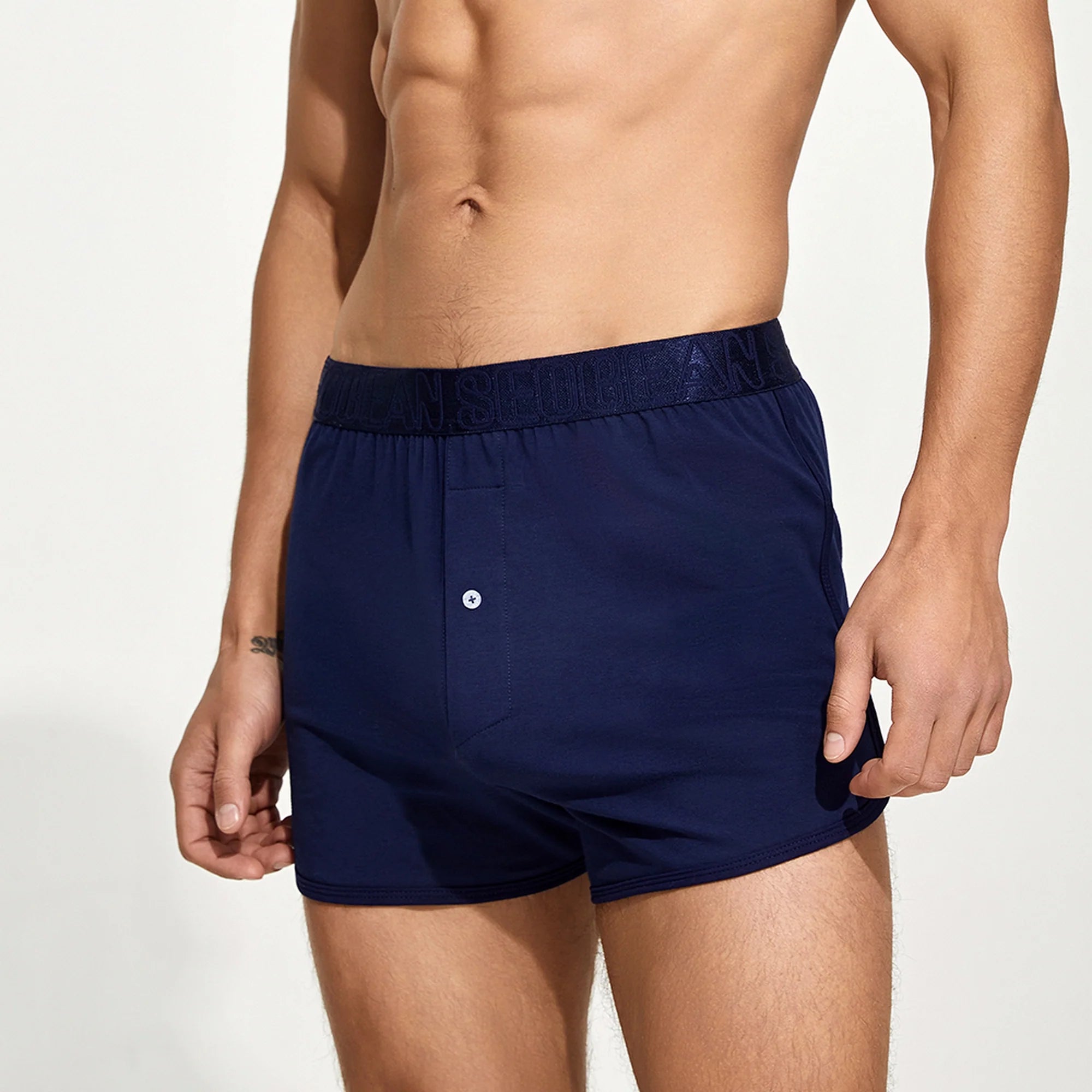 Men's Cotton Boxer Shorts – Combed Cotton Lounge Underwear