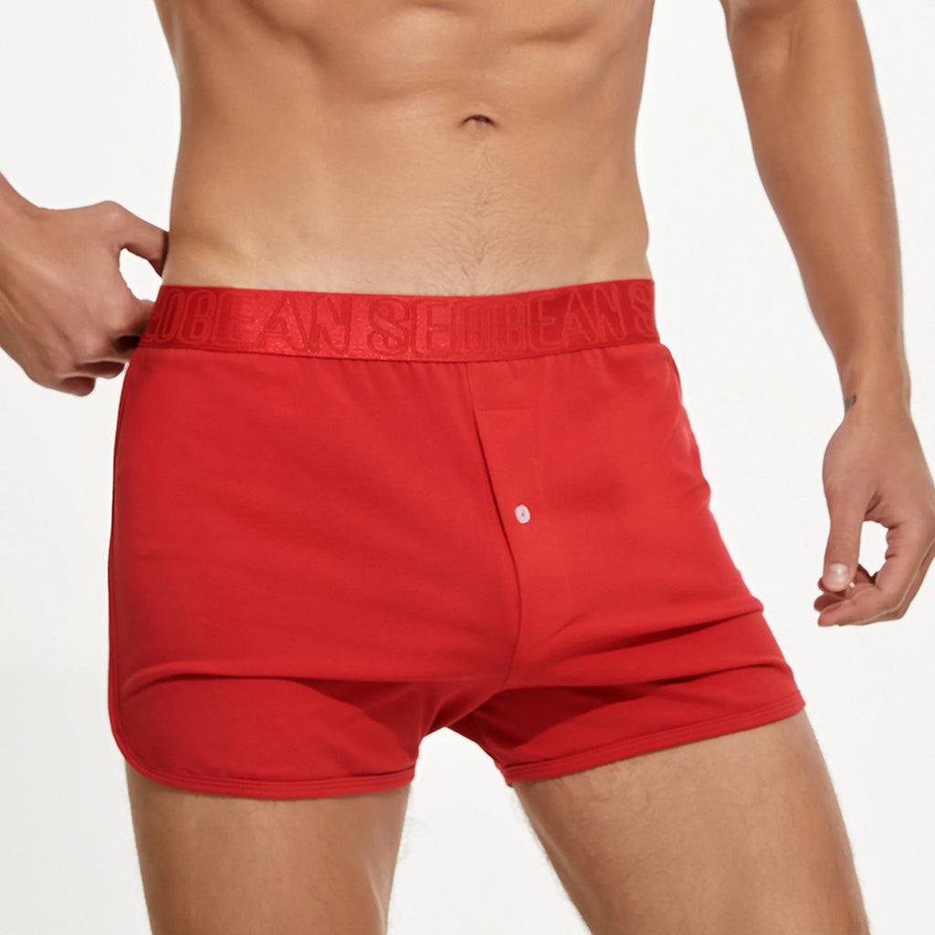Men's Cotton Boxer Shorts – Combed Cotton Lounge Underwear