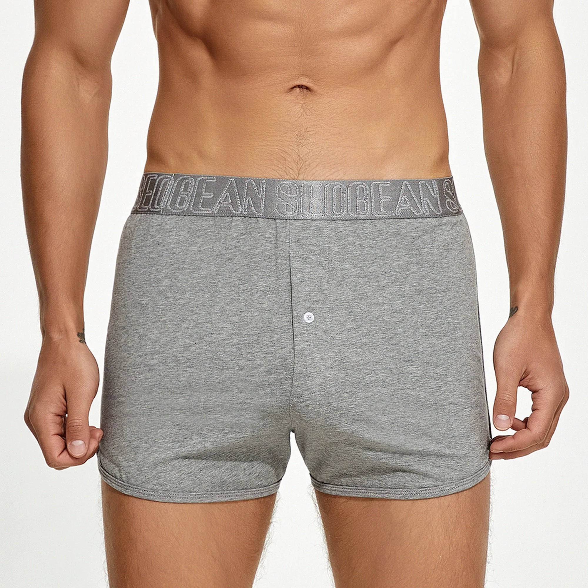 Men's Cotton Boxer Shorts – Combed Cotton Lounge Underwear