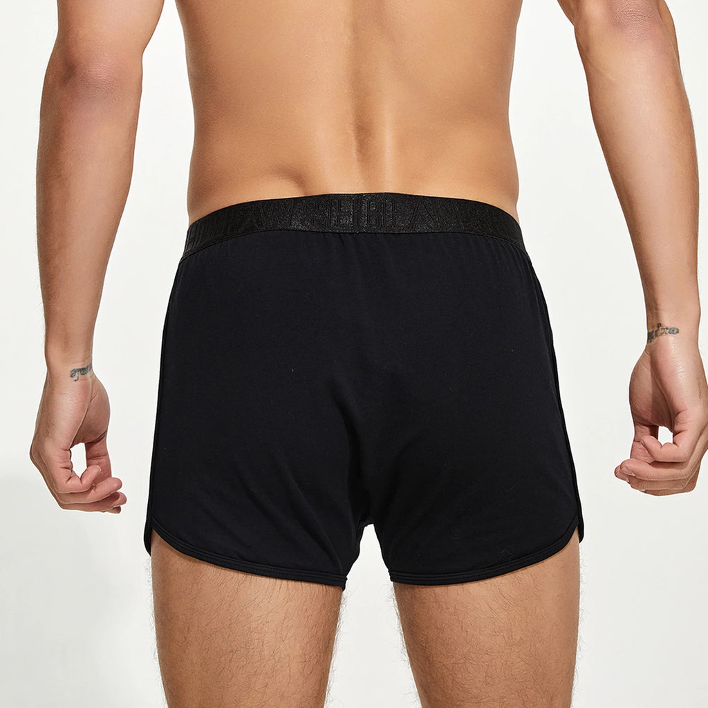 Men's Cotton Boxer Shorts – Combed Cotton Lounge Underwear
