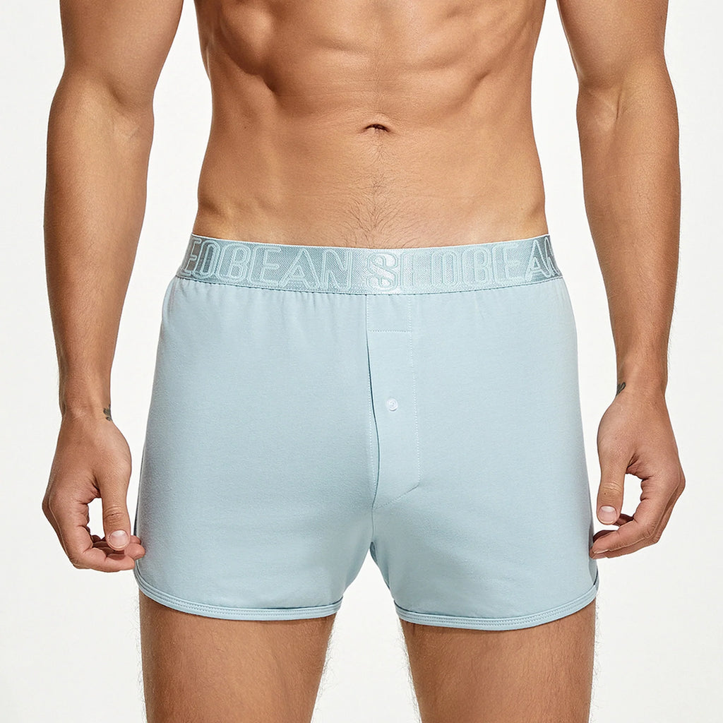 Men's Cotton Boxer Shorts – Combed Cotton Lounge Underwear