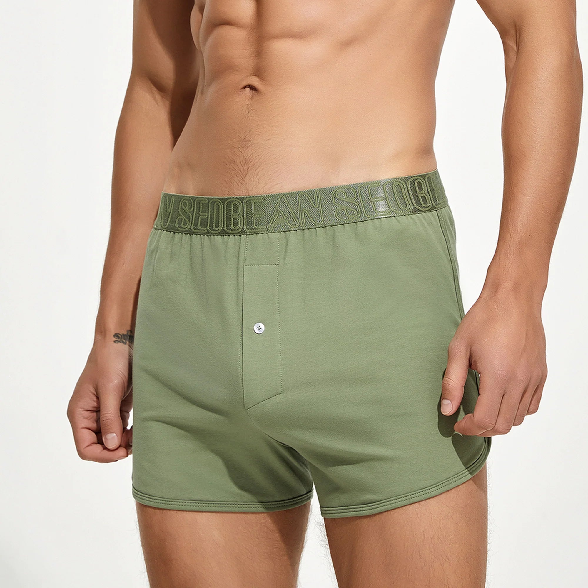 Men's Cotton Boxer Shorts – Combed Cotton Lounge Underwear