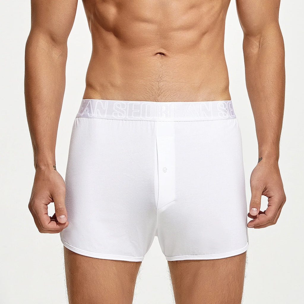 Men's Cotton Boxer Shorts – Combed Cotton Lounge Underwear