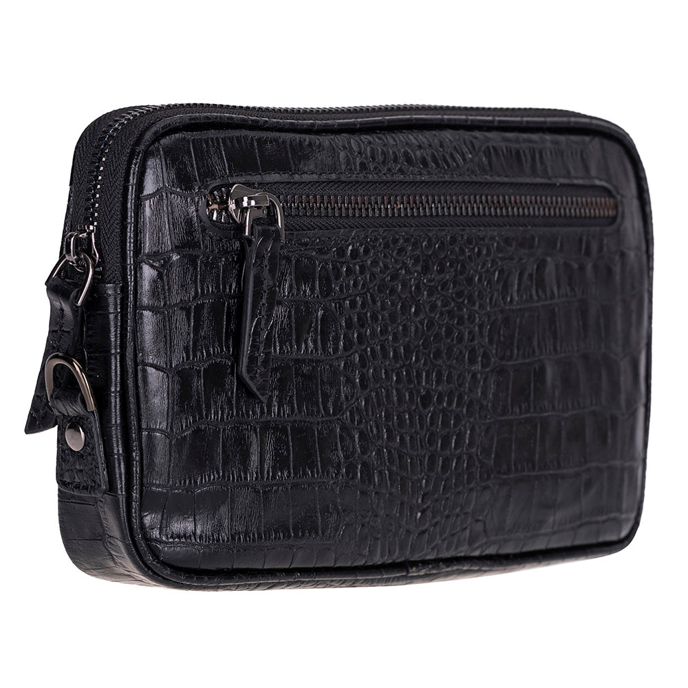 Noma Leather Clutch Bag