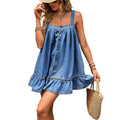 Women's Clothing Denim Summer Princess Dress