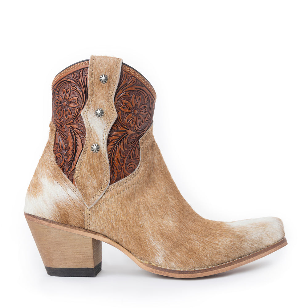 Callie Hair-On Hide Boots