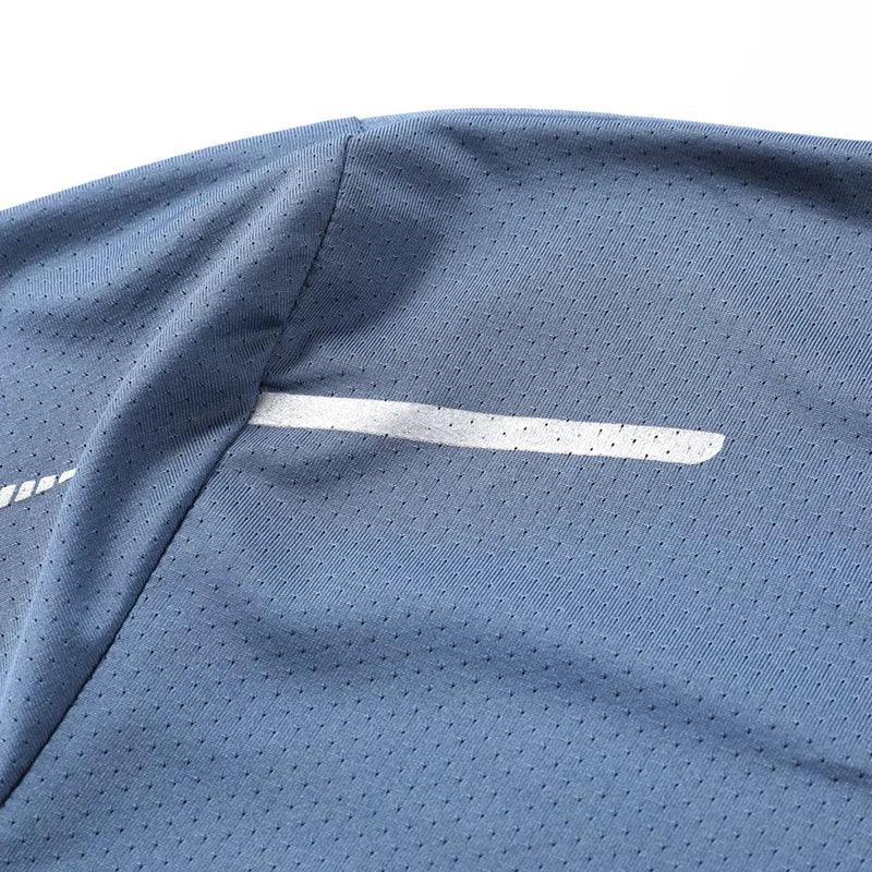 CHRLCK Men's Quick Dry Running T-Shirt Size M Breathable Outdoor Sports Tee Hiking Fishing Summer Essentials