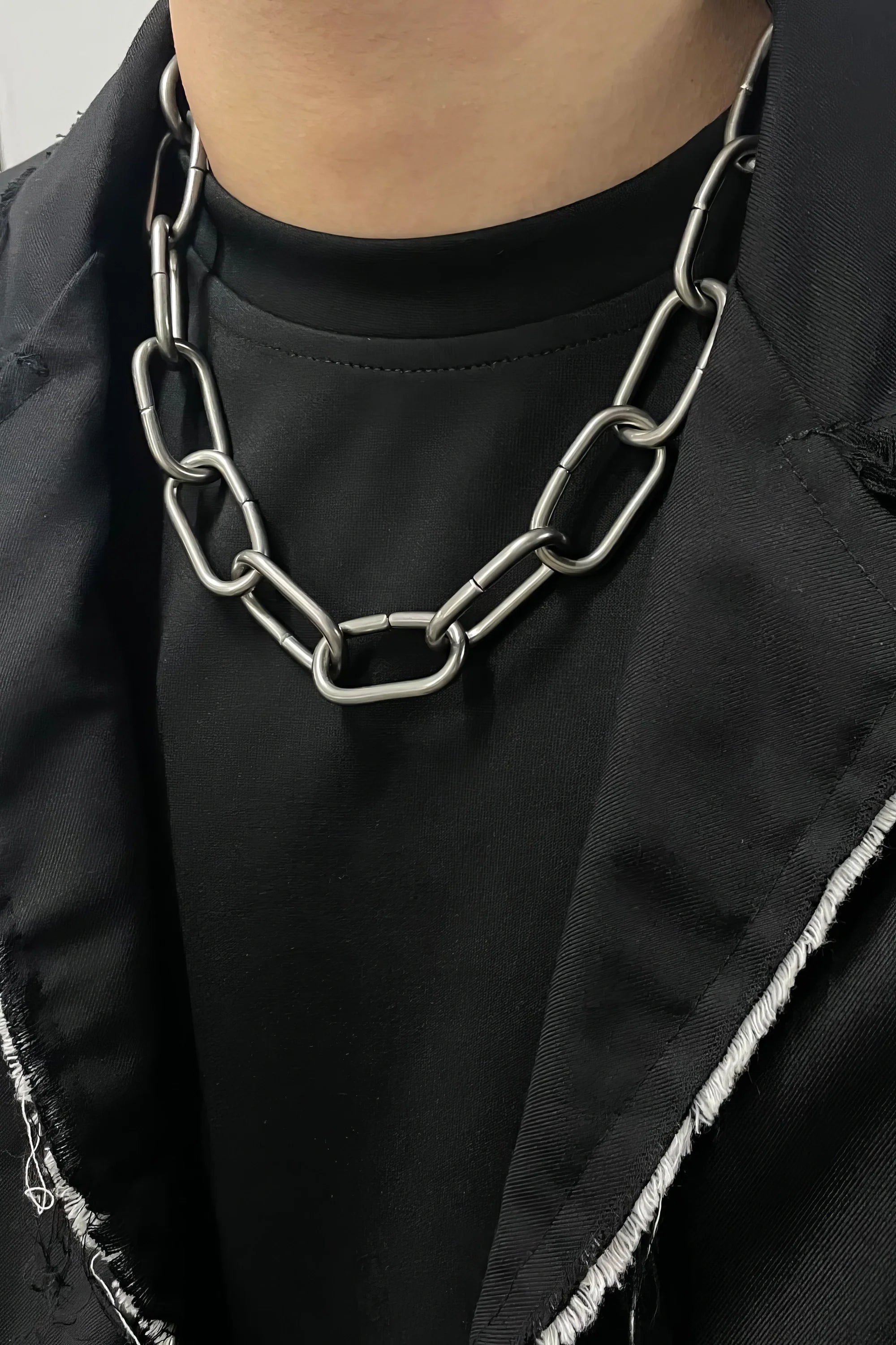 Parure de collier style punk