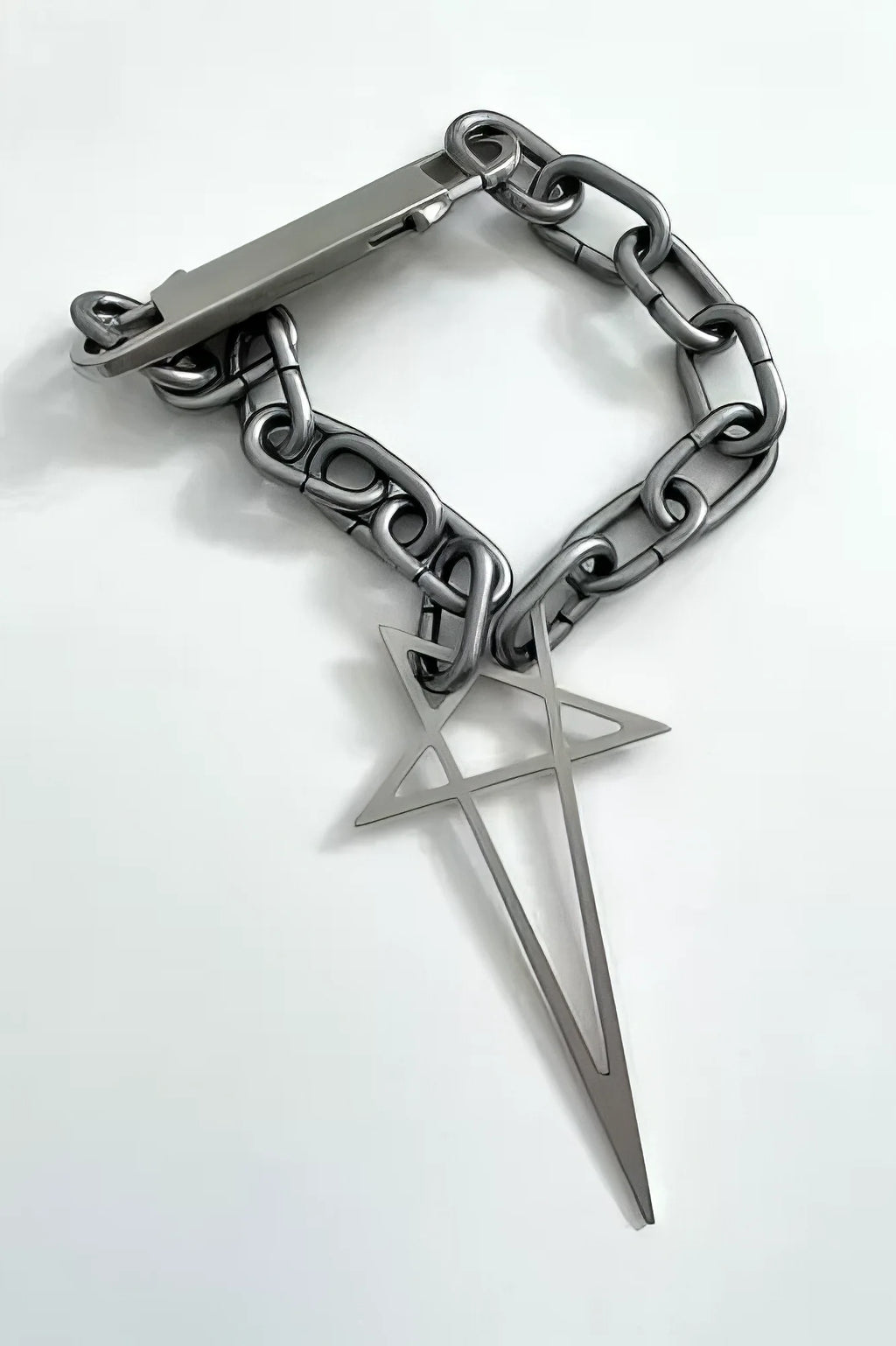 Parure de collier style punk