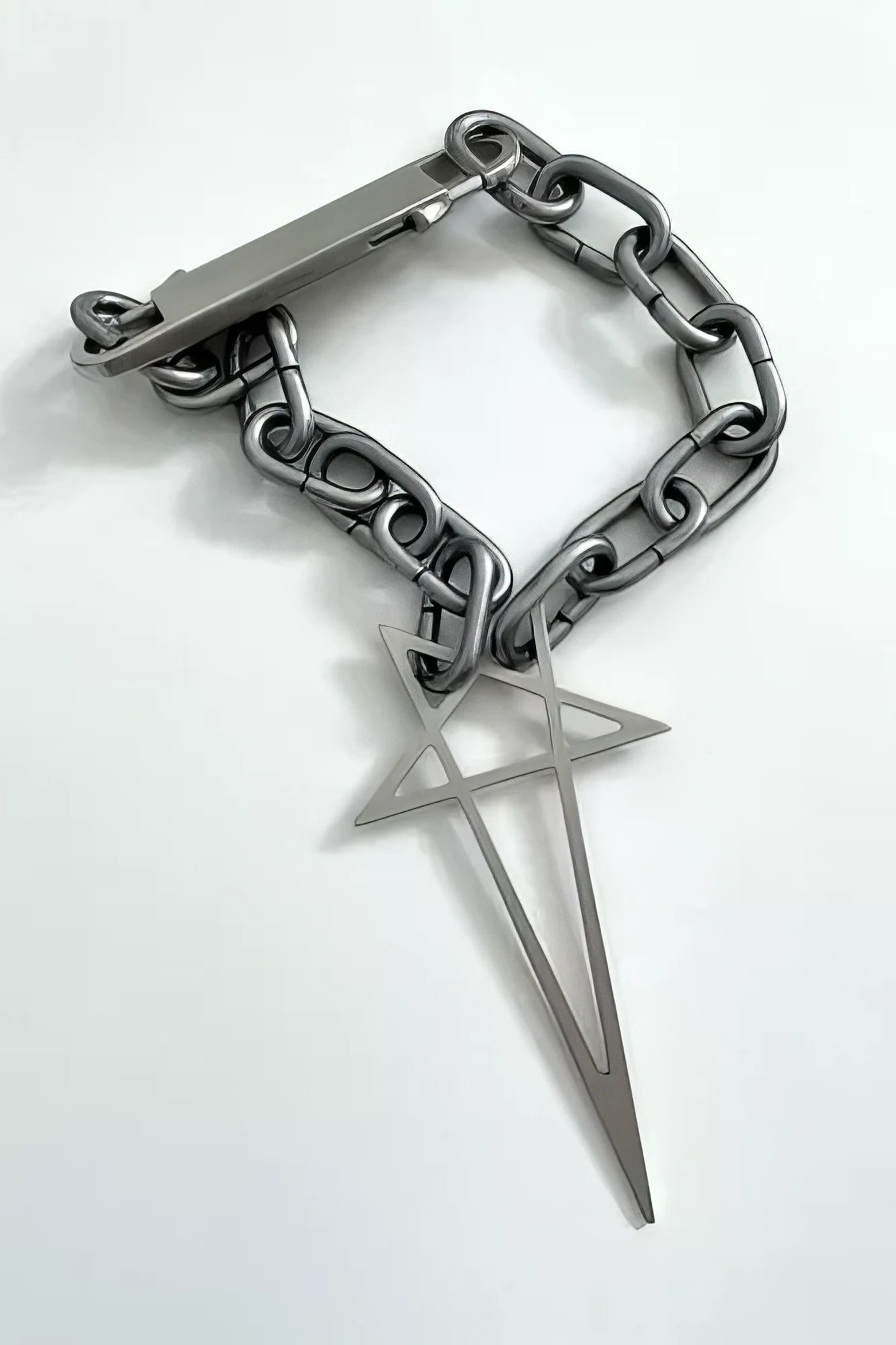 Parure de collier style punk