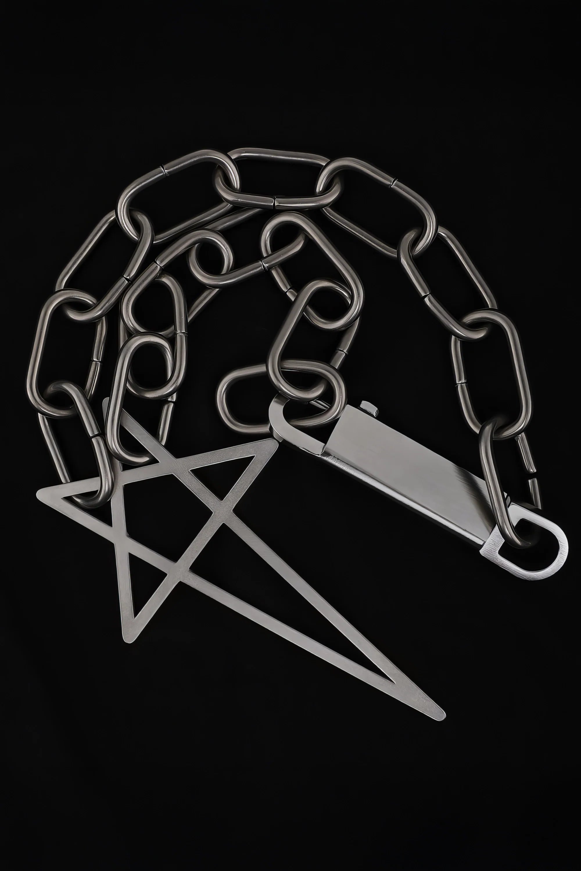 Parure de collier style punk