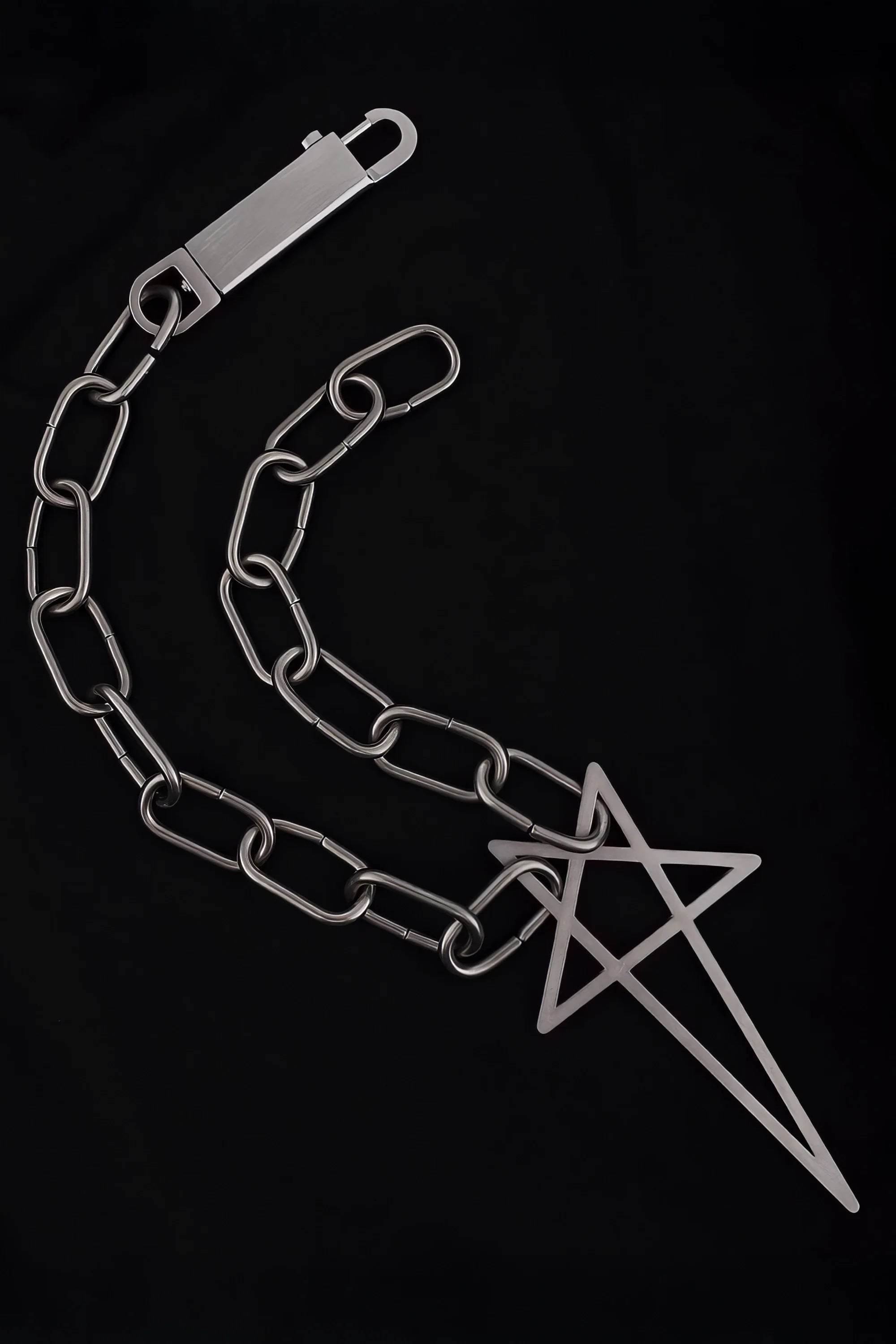 Parure de collier style punk