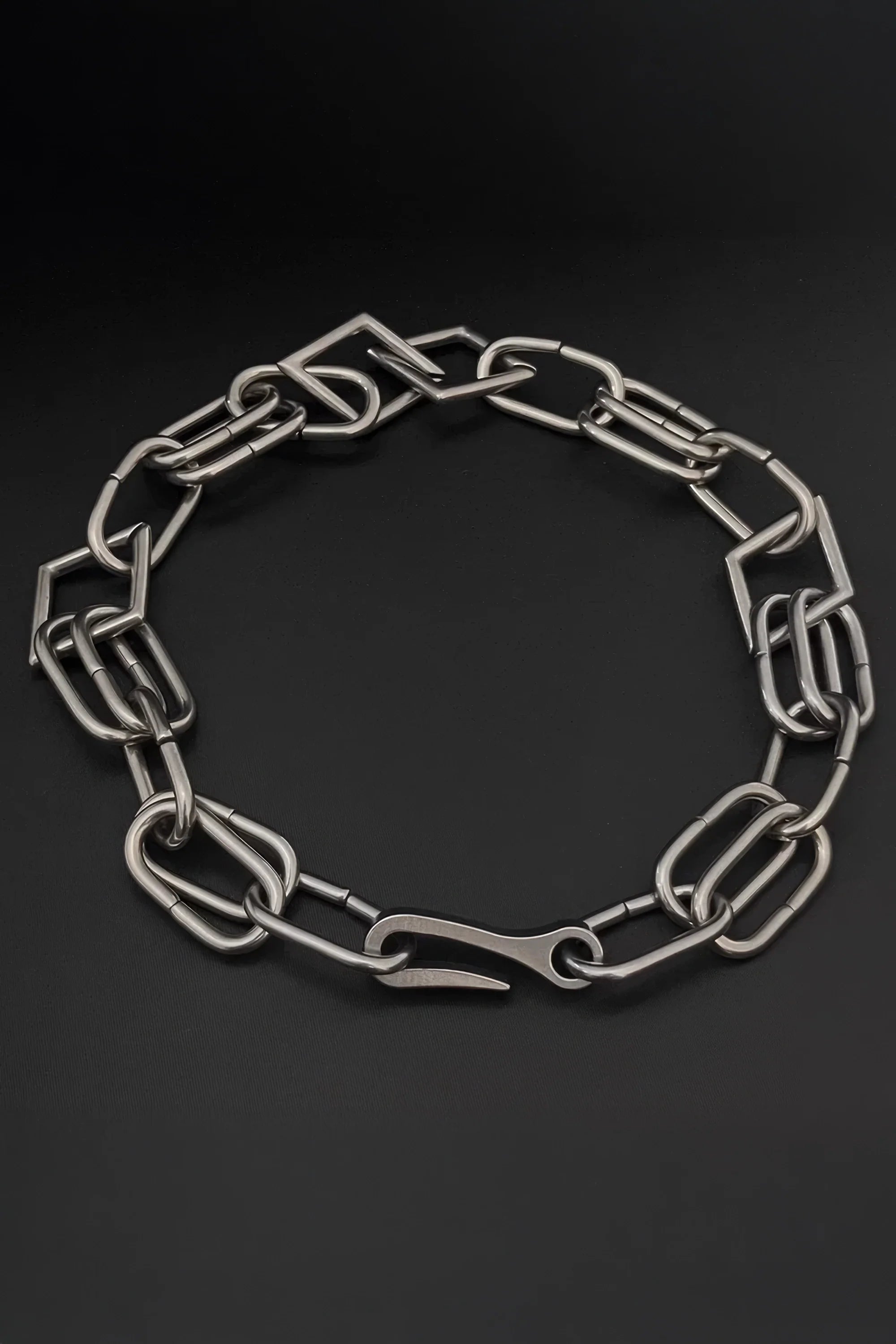 Parure de collier style punk
