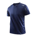 CHRLCK Men's Quick Dry Running T-Shirt Size M Breathable Outdoor Sports Tee Hiking Fishing Summer Essentials