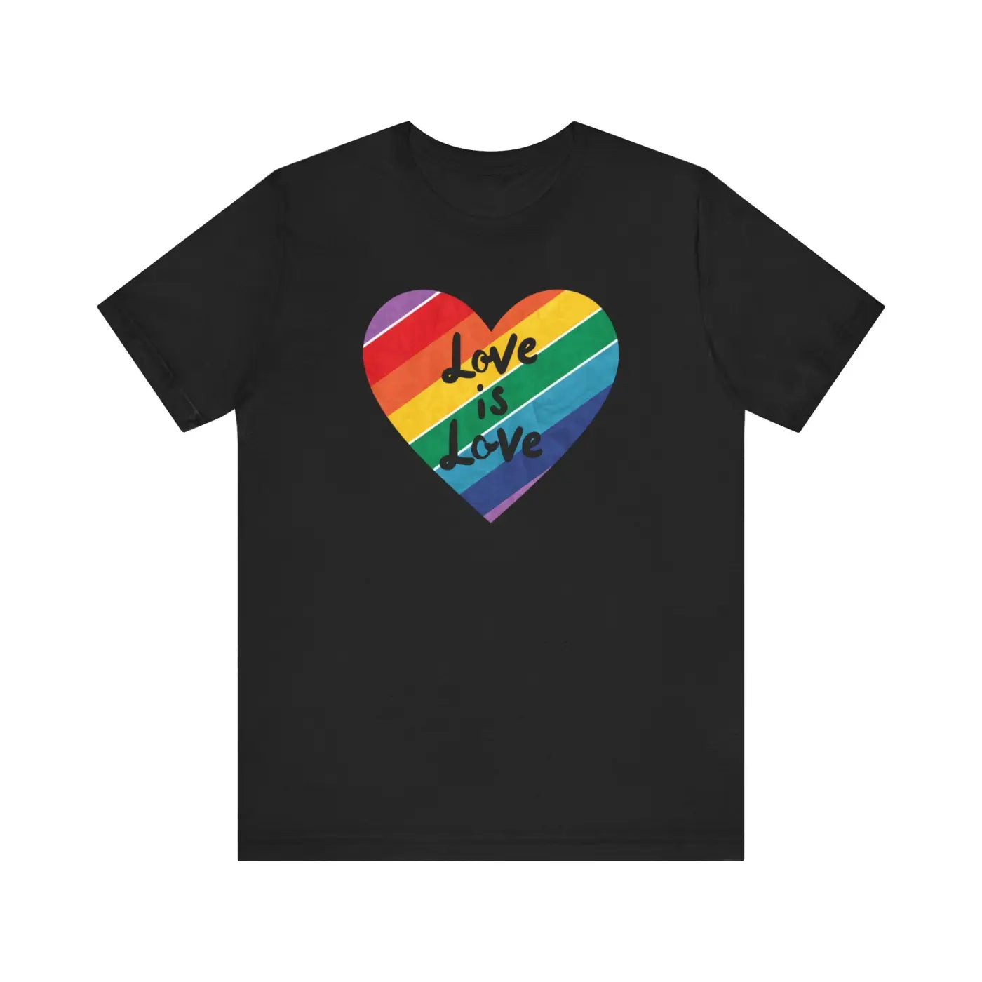 Love is Love Gay Tee – Short Sleeve Jersey - Dipaliz